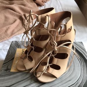 Brand New Jeffrey Campbell Block Heeled Sandals